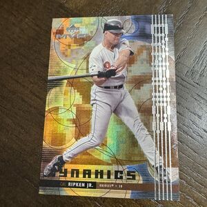 1999 Upper Deck MVP Dynamics Refractor Cal Ripken Jr #D13 Parallel SP MLB HOF